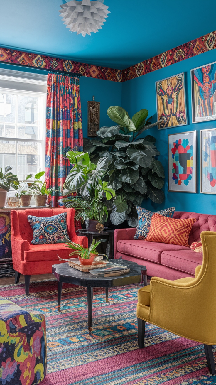 Exploring Colorful Eclectic Maximalism in Home Decor outfit idea