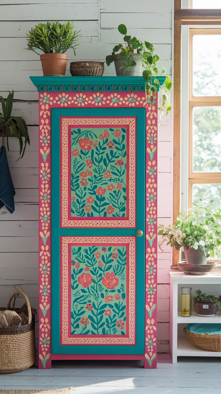 Cupboard Painting Ideas DIY for a Fresh Look outfit idea
