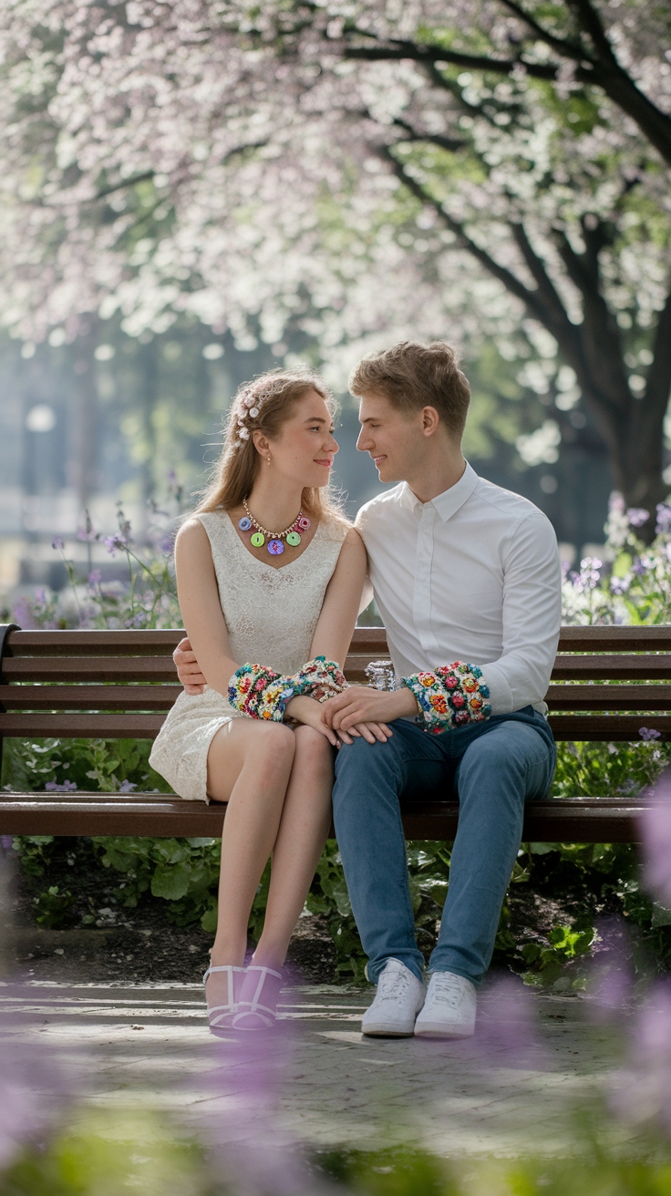 Cute Couple Matching Bracelets: A Sweet Symbol of Love outfit idea
