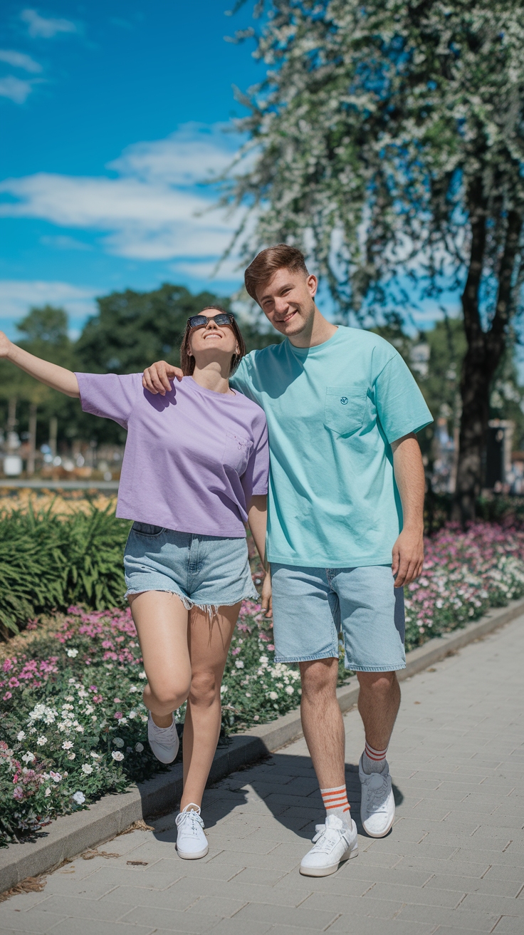 Cute Matching Outfits for Couples Casual Adventures outfit idea