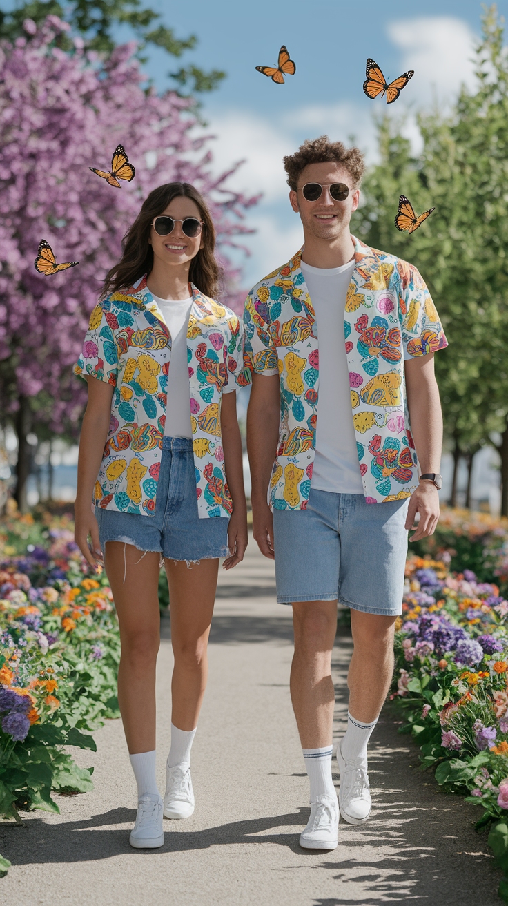 Cute Matching Shirts for Best Friends to Wear outfit idea