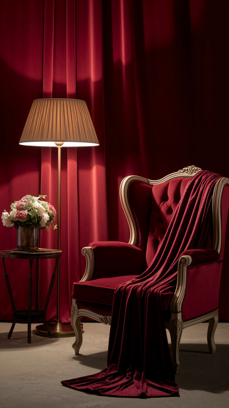 Dark Cherry Red: The Color of the Season outfit idea