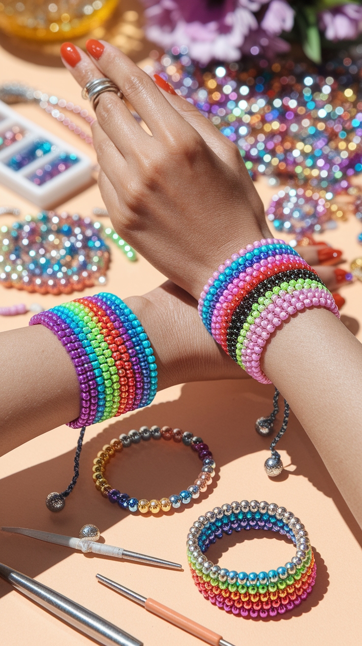 DIY Matching Bracelets: Step-by-Step Instructions outfit idea