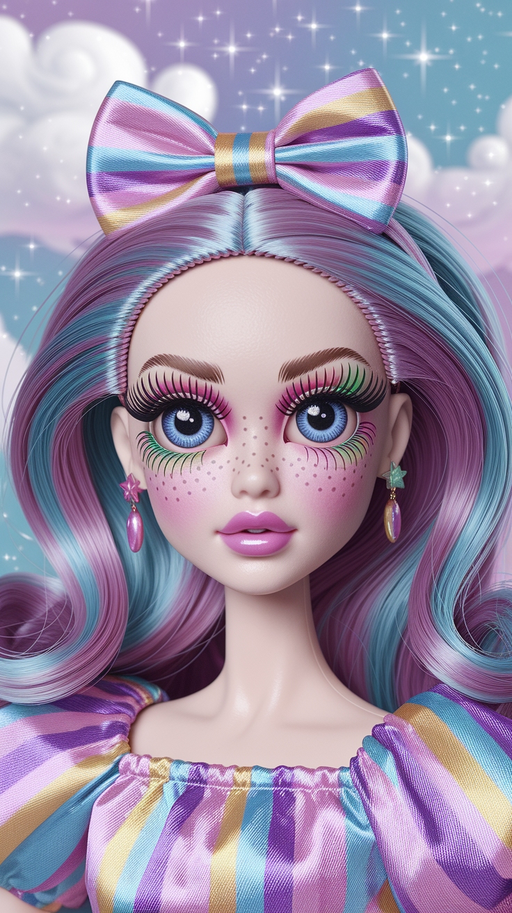 Doll Style Make Up: Achieve the Perfect Doll Look outfit idea