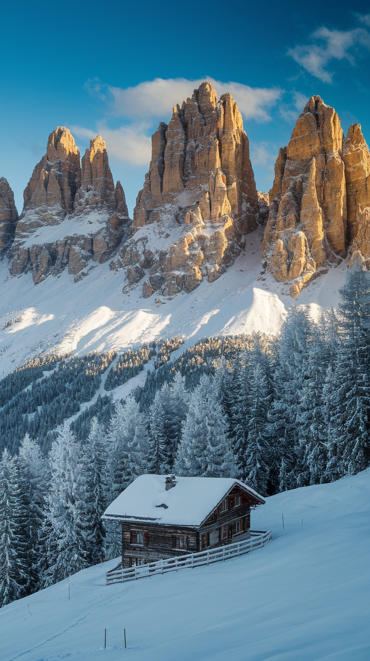 Stylish Dolomites Winter Looks to Keep You Warm outfit idea