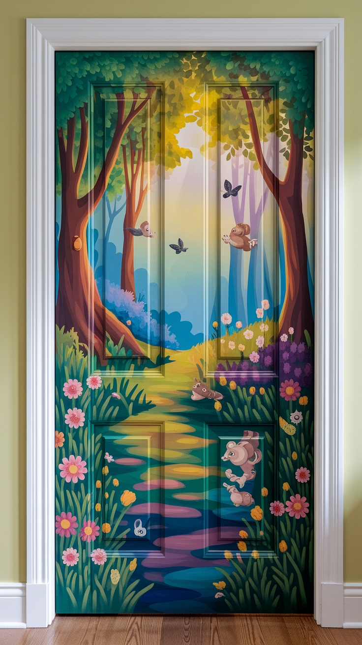 Door Murals Painted Easy to Transform Your Space outfit idea