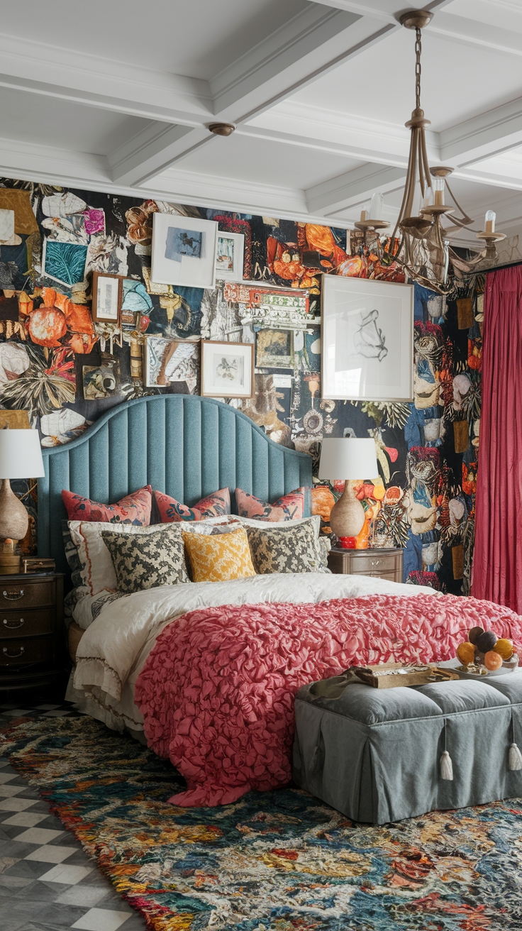 Eclectic Maximalism Bedroom: A Fusion of Styles outfit idea