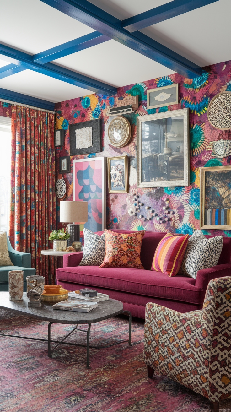 Eclectic Maximalism Living Room: Mix and Match Ideas outfit idea