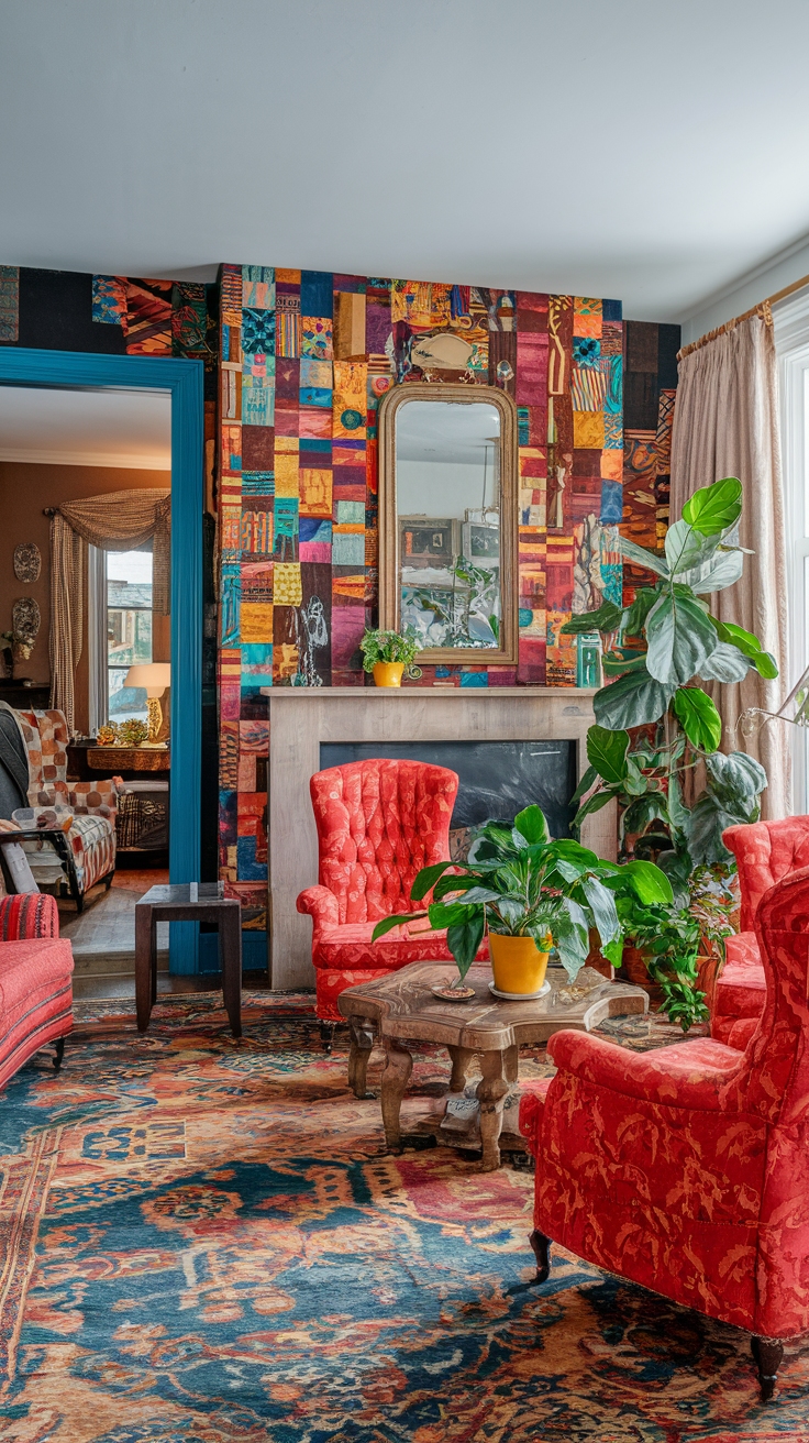 Eclectic Maximalism: Embracing Bold and Colorful Designs outfit idea