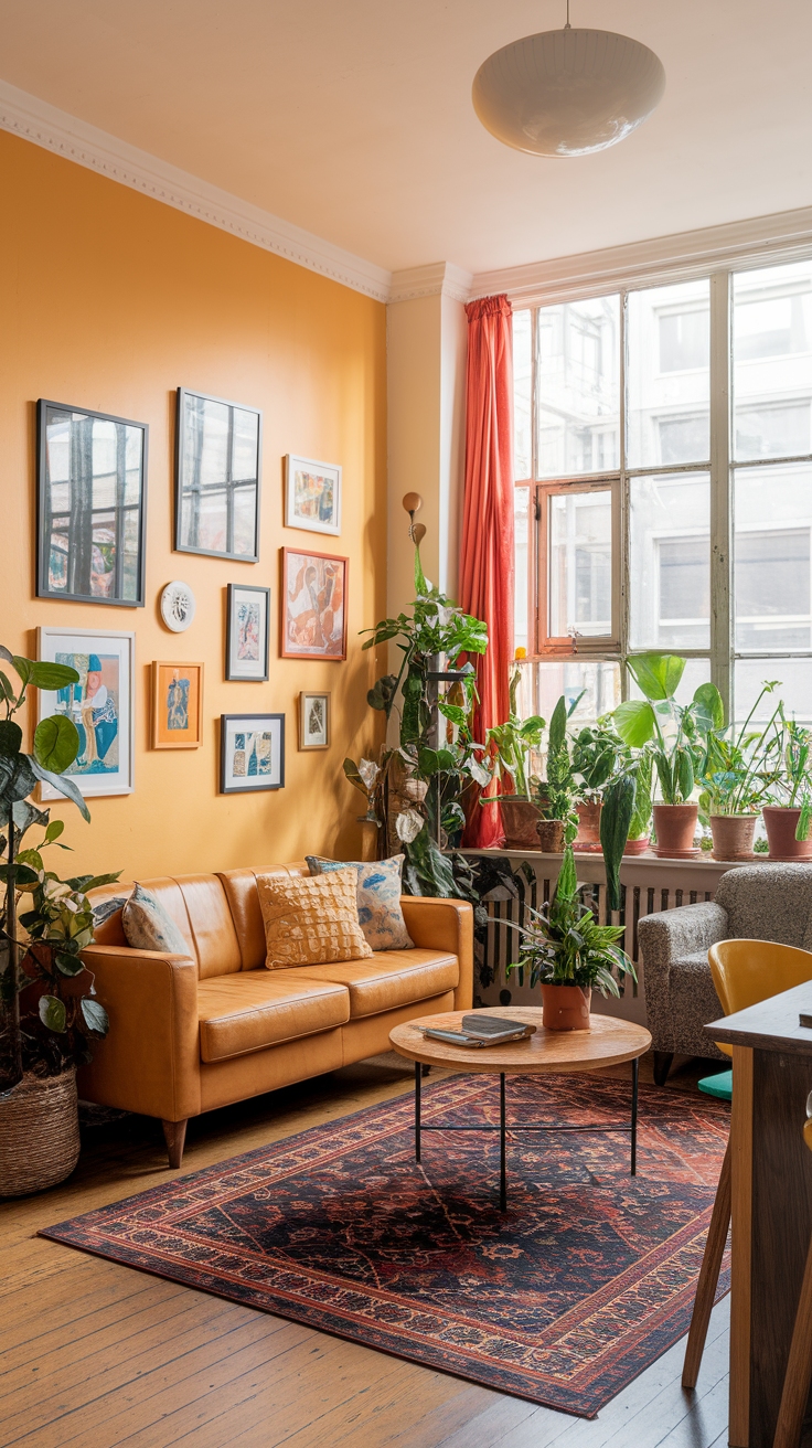 Eclectic Studio Apartment: Space-Saving Decor Strategies outfit idea