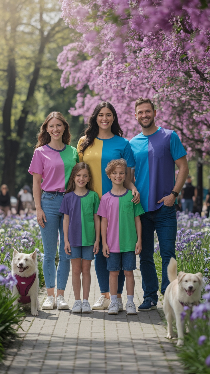 Family Shirts Matching: Fun Ideas for Group Outings outfit idea