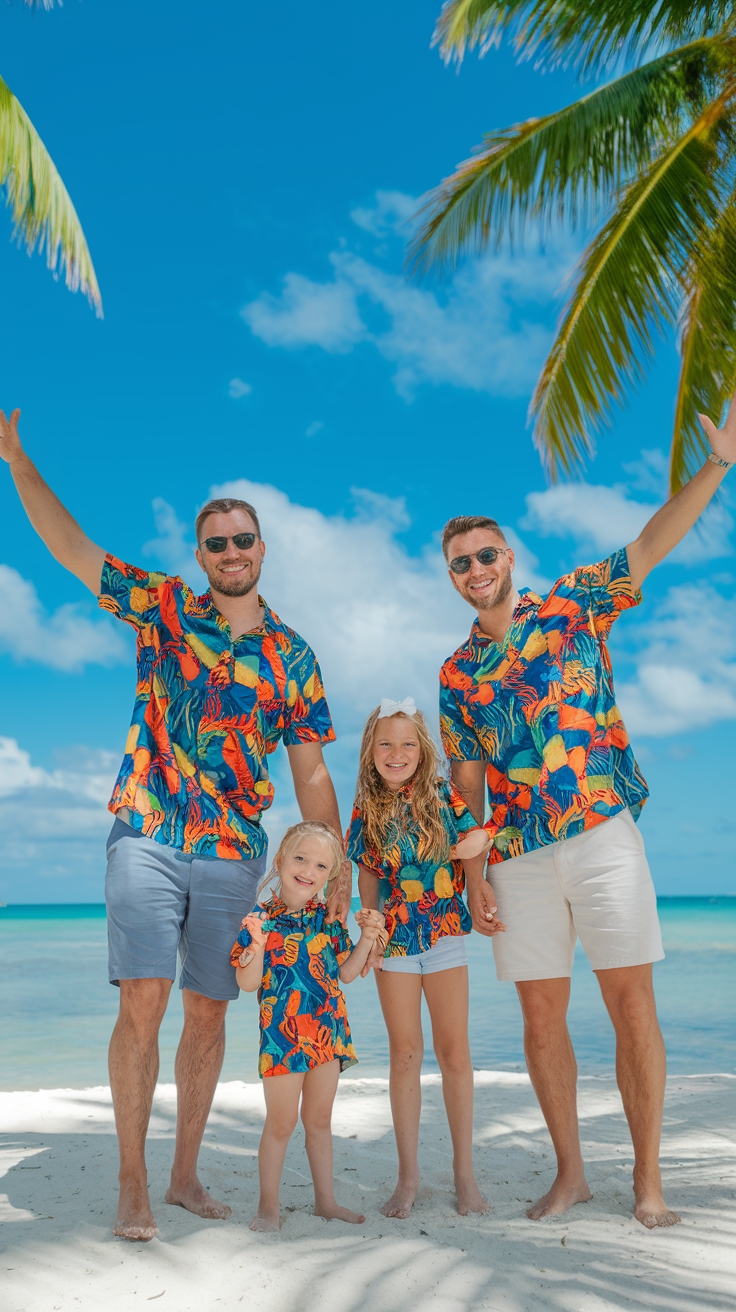 Creating Family Vacation Shirts Matching for Everyone outfit idea