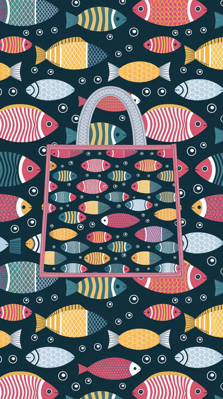 Fish Bag Pattern: Crafting with a Fun Design outfit idea