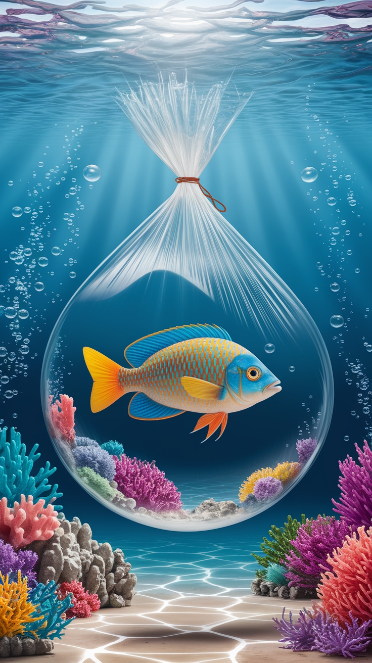 Fish in Plastic Bag: Unique Decor Concepts for Homes outfit idea