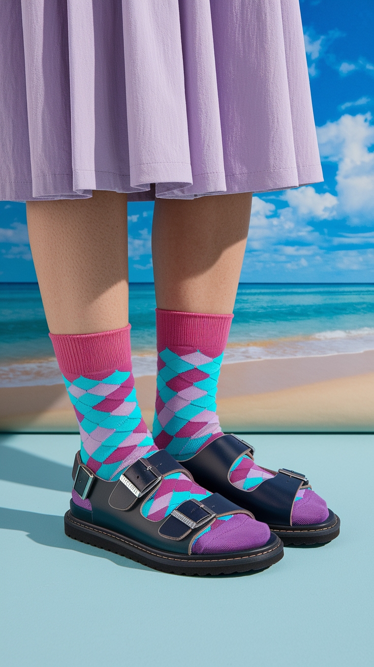 Fisherman Sandals with Socks Outfit for Trendy Looks outfit idea