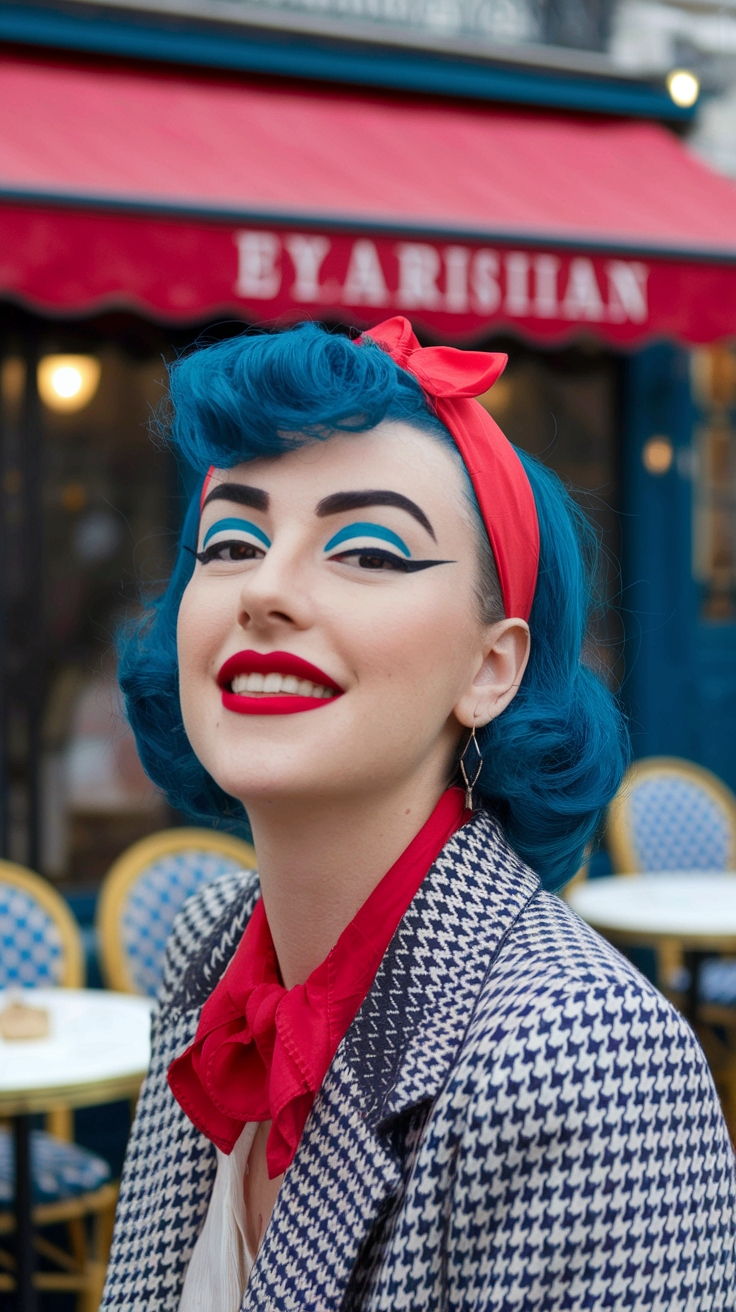 French New Wave Makeup: Vintage Glamour Reimagined outfit idea