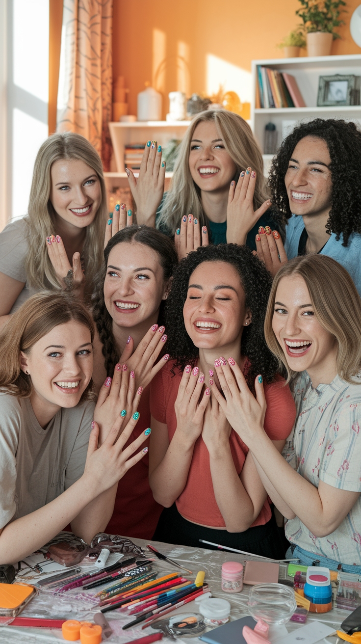 Friends Matching Nails: Show Your Bond in Style outfit idea