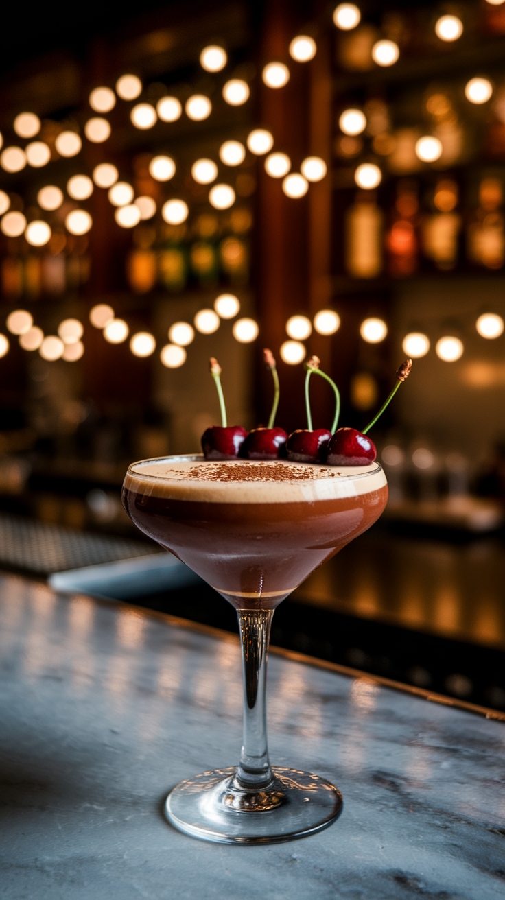 Chill Out with a Frozen Cherry Espresso Martini Recipe outfit idea