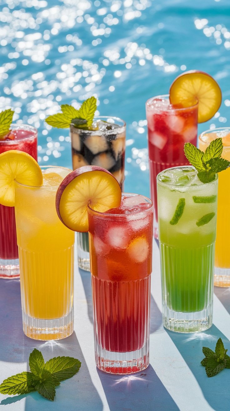 Refreshing Fruit Soda Drinks for Hot Summer Days outfit idea