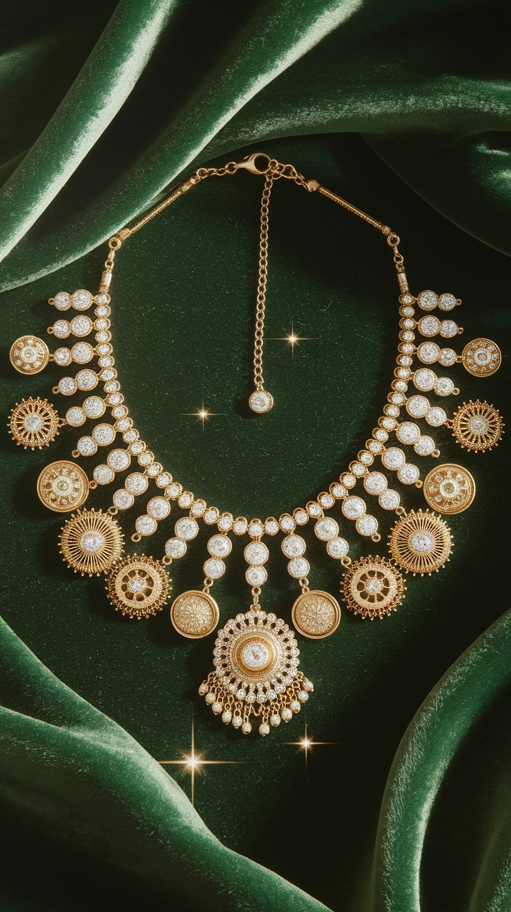 Gold Necklace with Charms: A Statement Piece outfit idea