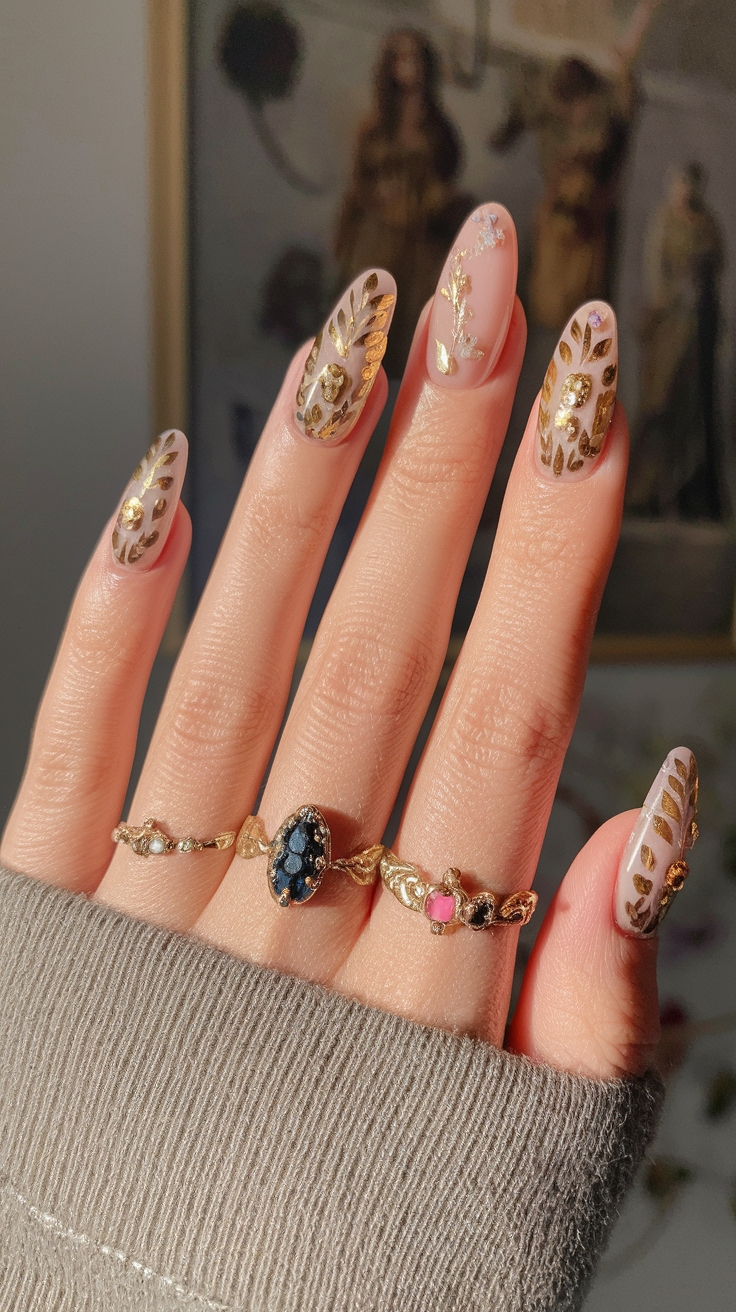 Explore Trendy Greek Goddess Nails Designs This Season outfit idea