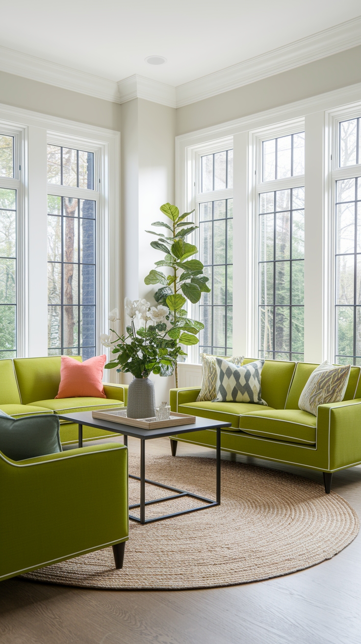 Green Contrast Trim: Refresh Your Space with Color outfit idea