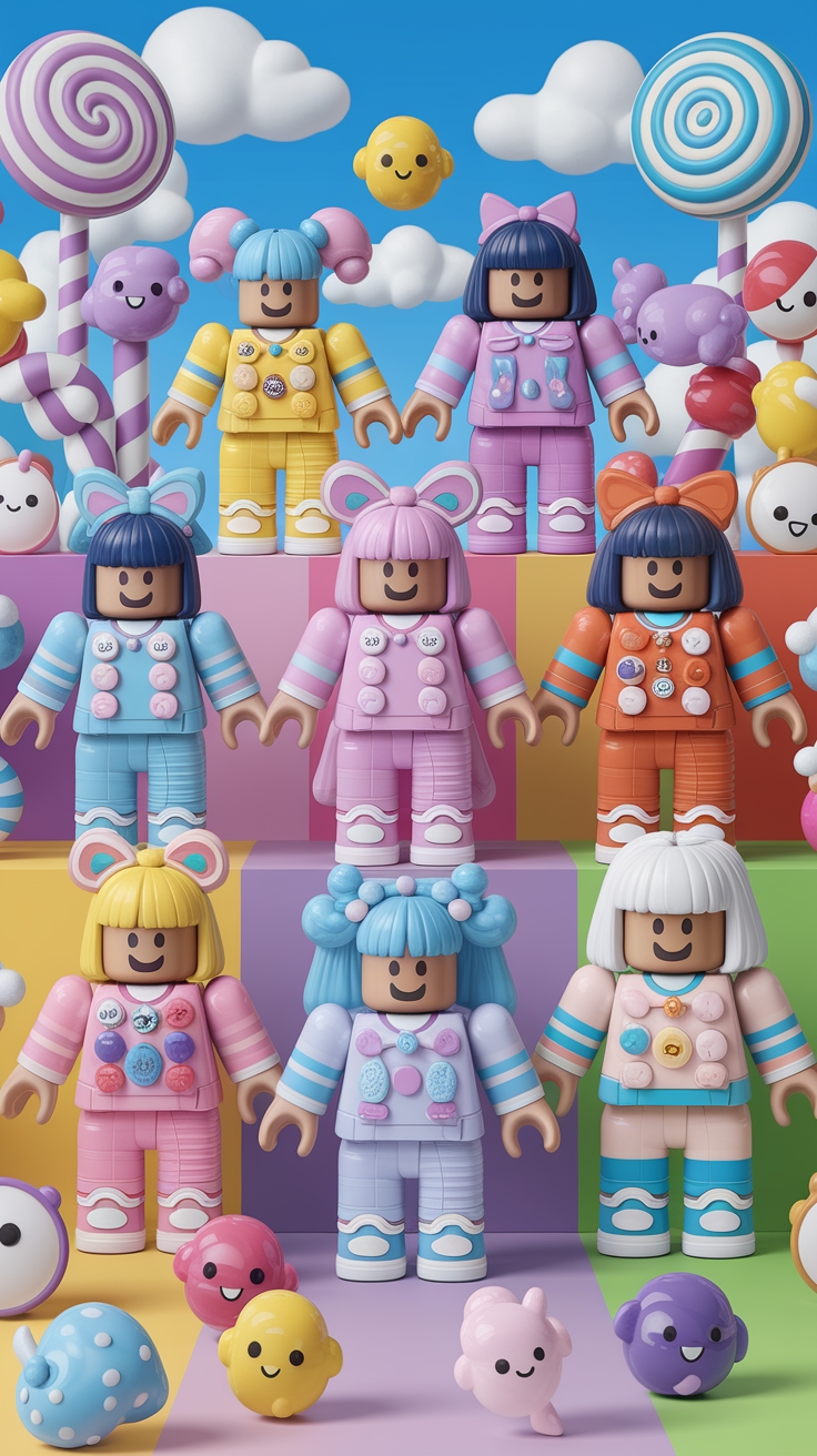 Kawaii Roblox Avatar Codes: Style Your Virtual Look outfit idea