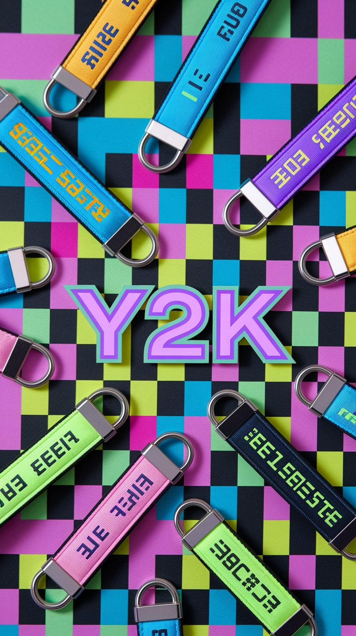 Keychain Y2K: Nostalgic Accessories for Modern Fashion outfit idea