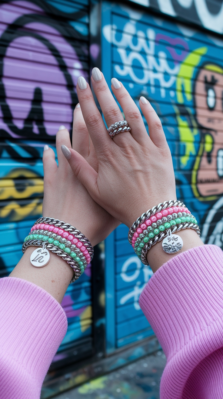 Stylish Lil Peep Matching Bracelets You Need to Own outfit idea