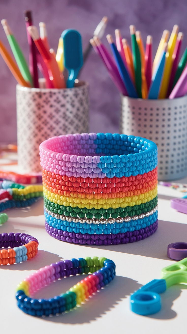 Loom Band Bracelets: DIY Fun for All Ages outfit idea