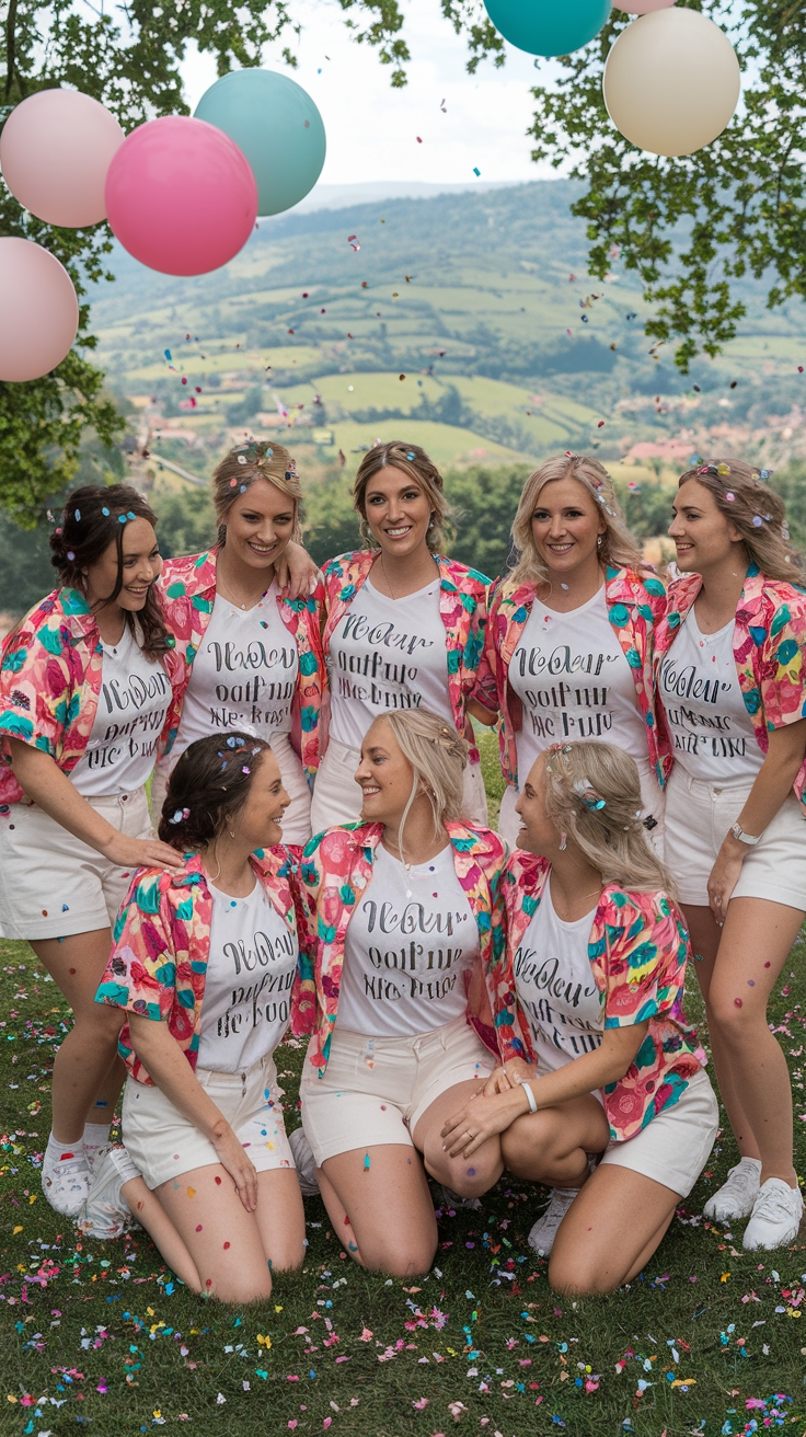 Matching Bachelorette Shirts: Celebrate in Style outfit idea