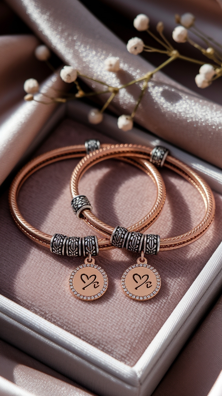 Stylish Matching Couple Bracelets for Sweethearts outfit idea