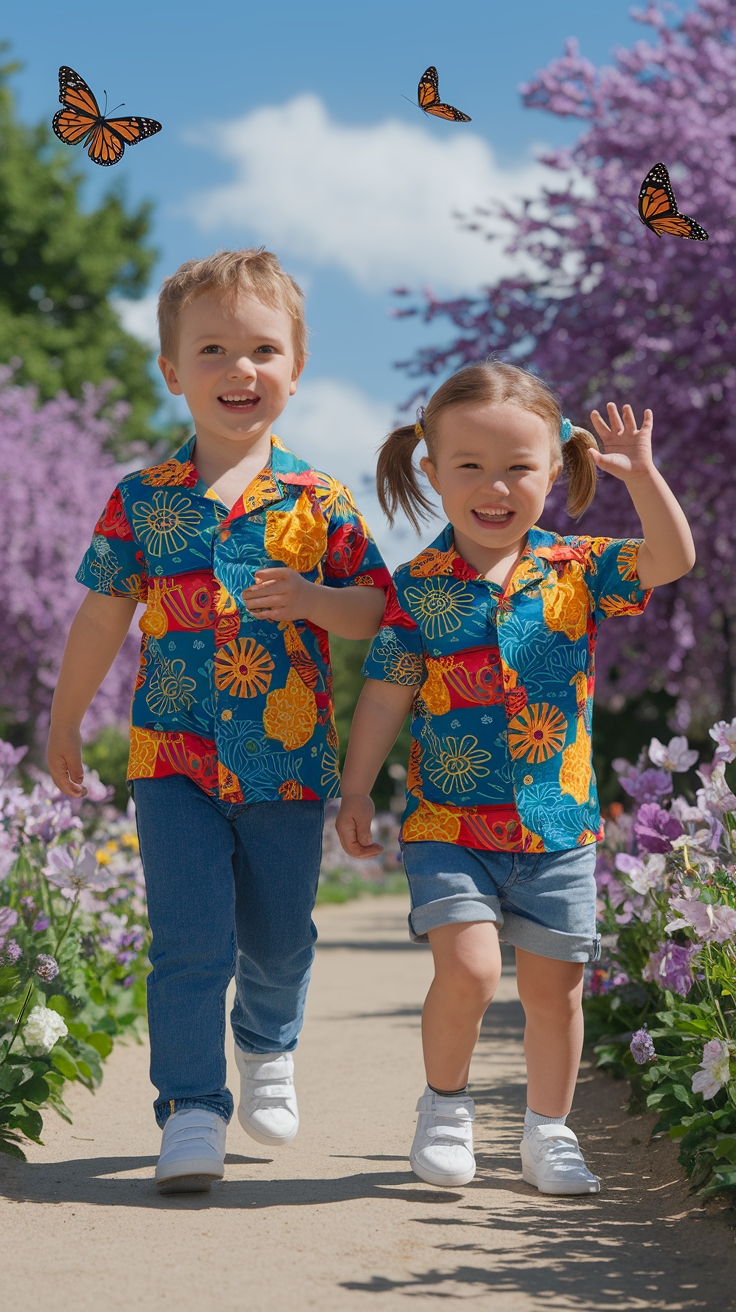 Cute Matching Sibling Shirts for Family Bonding outfit idea