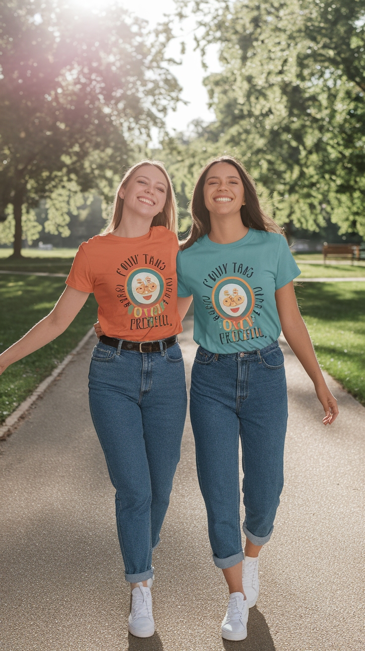 Matching T Shirts for Best Friends: Fun and Unique Ideas outfit idea