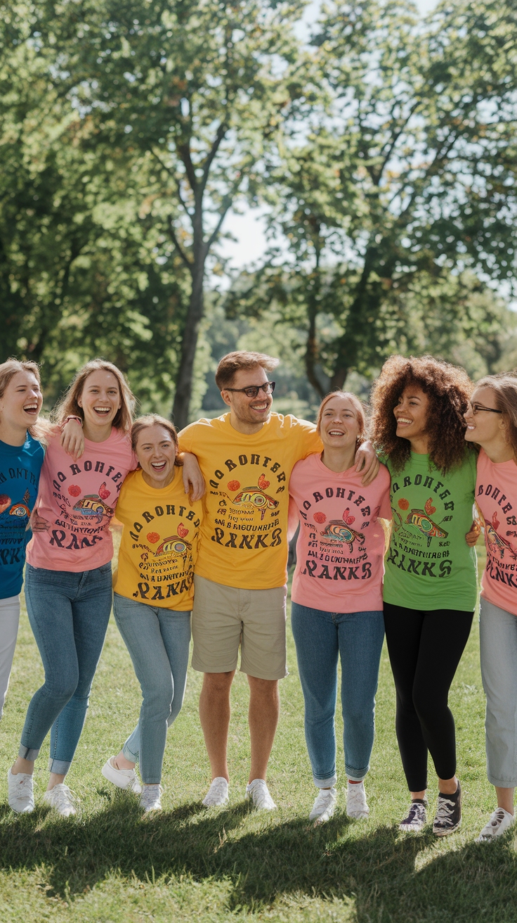 Chic Matching T Shirts Friends Will Love to Wear outfit idea