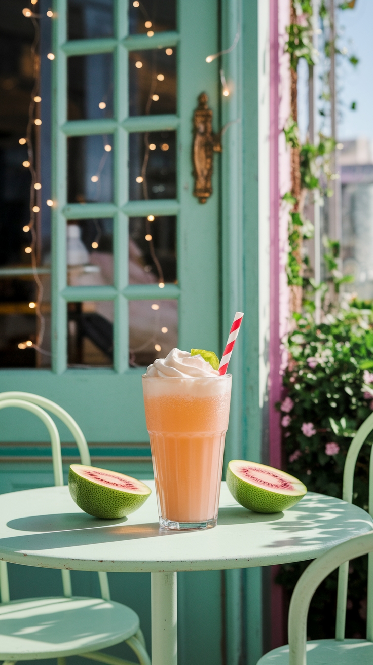 The Melon Cream Soda Aesthetic: A Colorful Vibe outfit idea