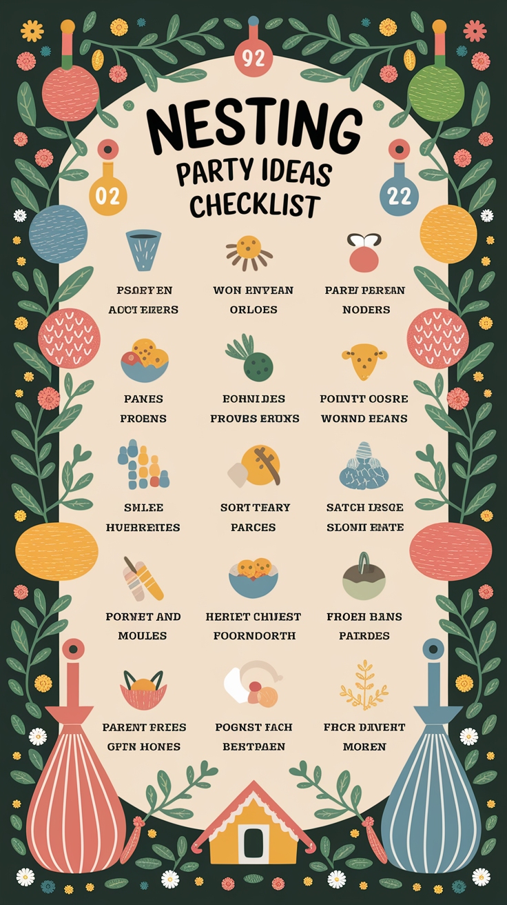 Nesting Party Ideas Checklist for a Memorable Gathering outfit idea
