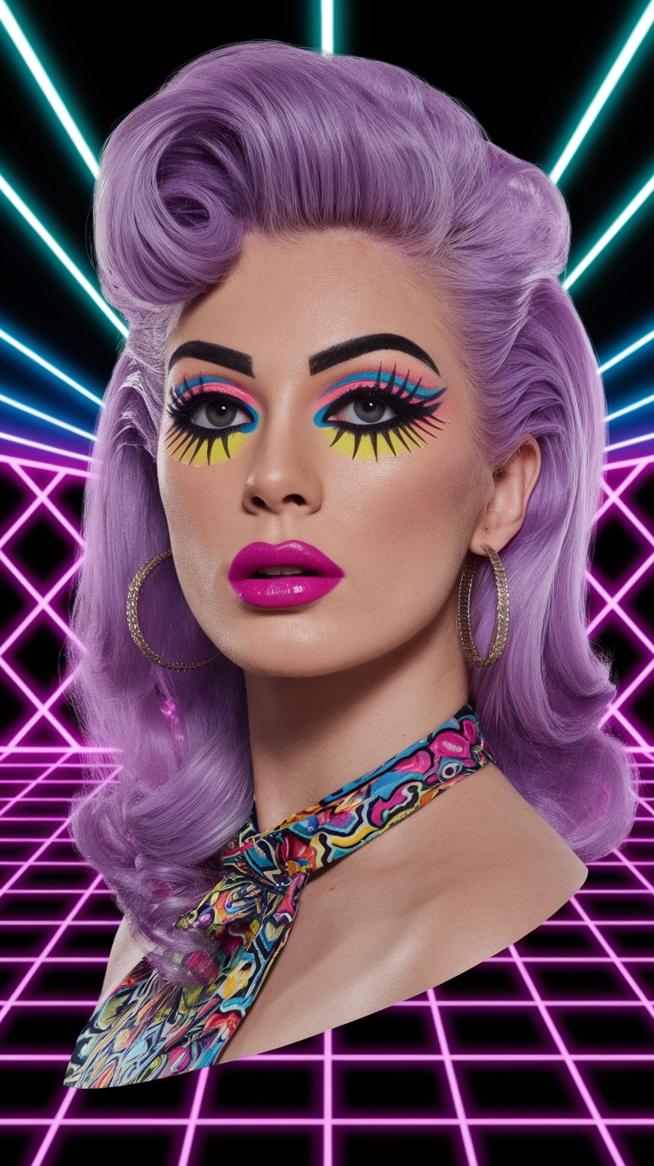 New Wave Makeup 80s: Iconic Styles to Recreate Today outfit idea