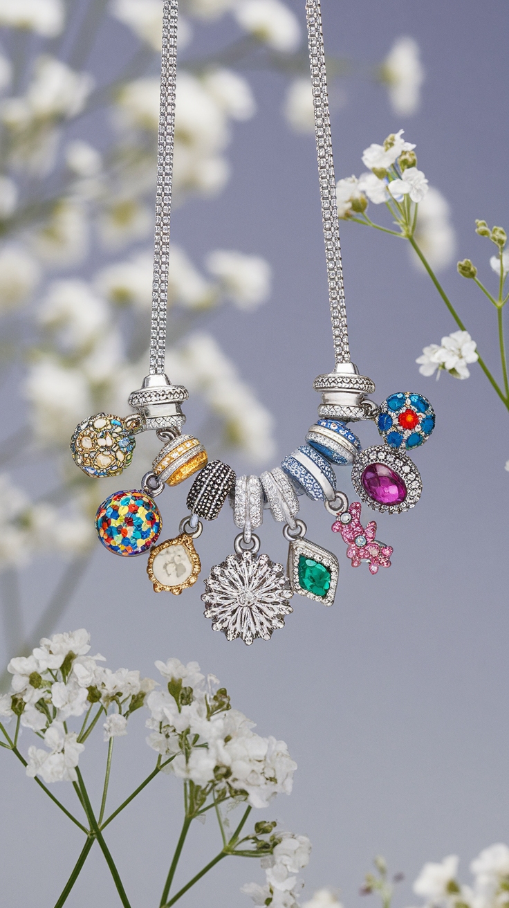 Creating a Stunning Pandora Necklace with Charms outfit idea
