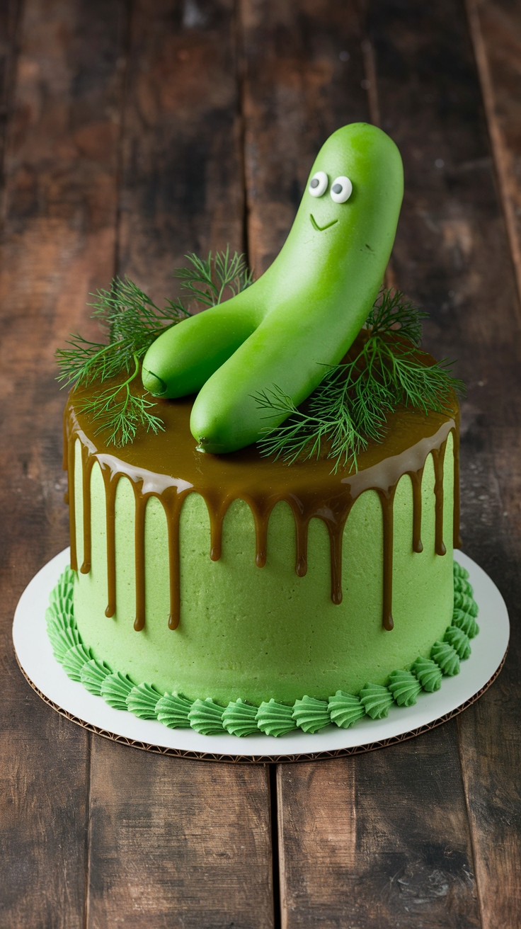 Pickle Cake Decoration: Creative Ways to Style Your Cake outfit idea