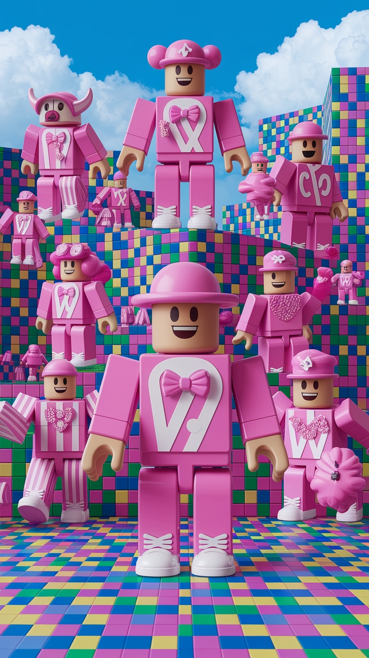 H2: Top Pink Roblox Avatar Codes for Trendy Looks outfit idea
