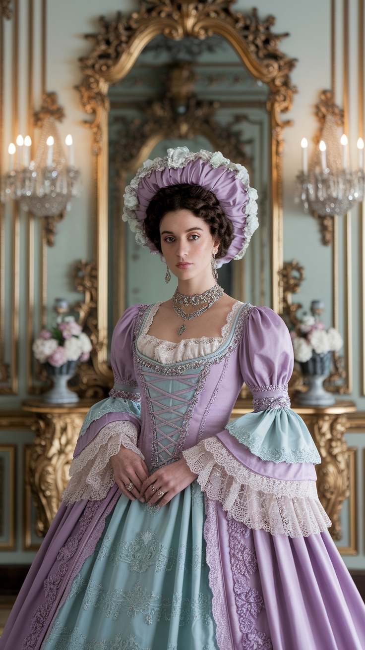 Rococo Aesthetic Outfit: Embrace Baroque Elegance outfit idea