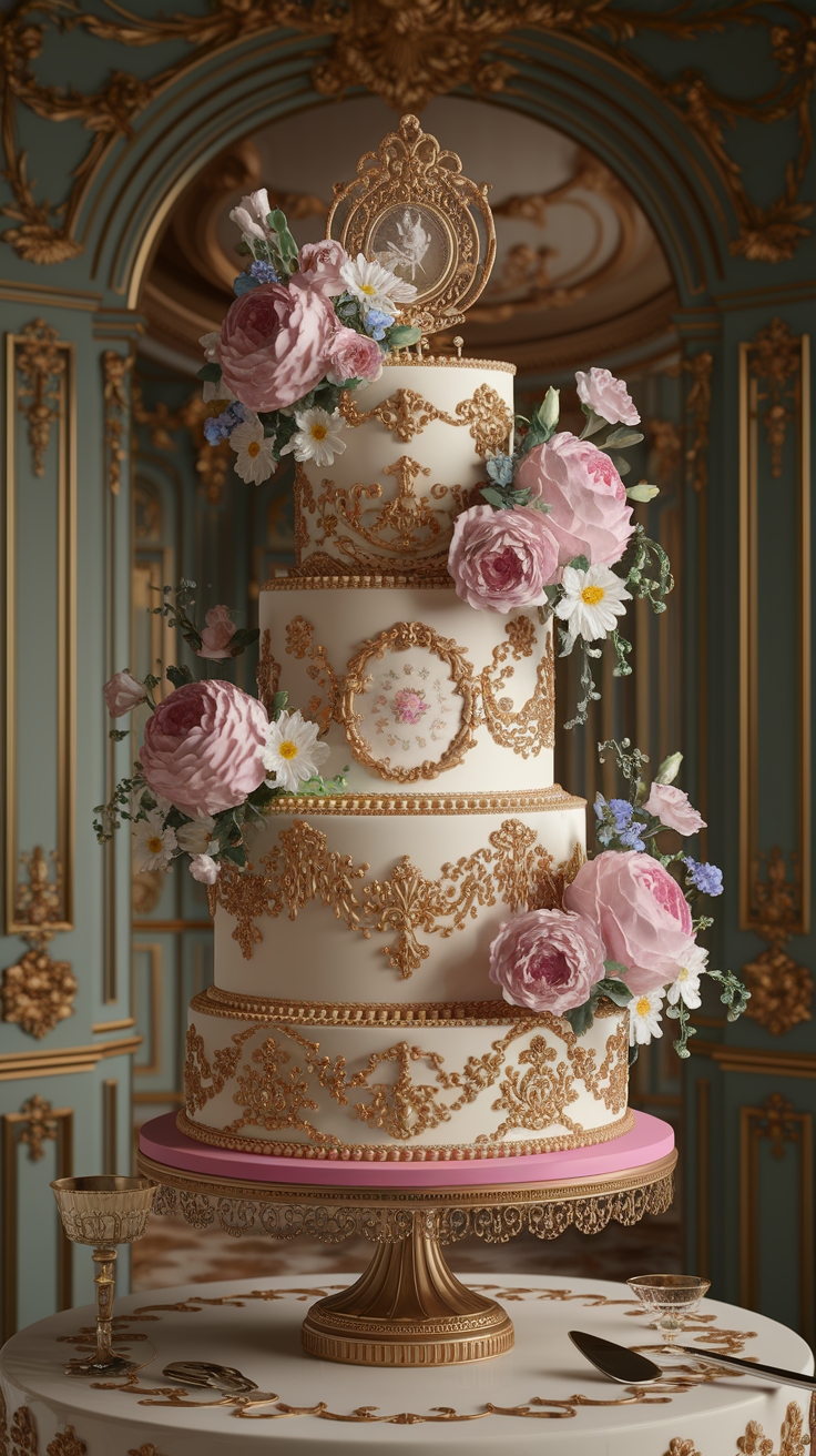 Indulge in the Beauty of Rococo Cake Artistry outfit idea