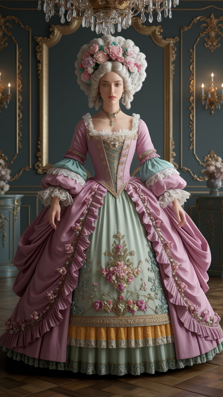 Dressing Up in a Rococo Outfit for Special Events outfit idea