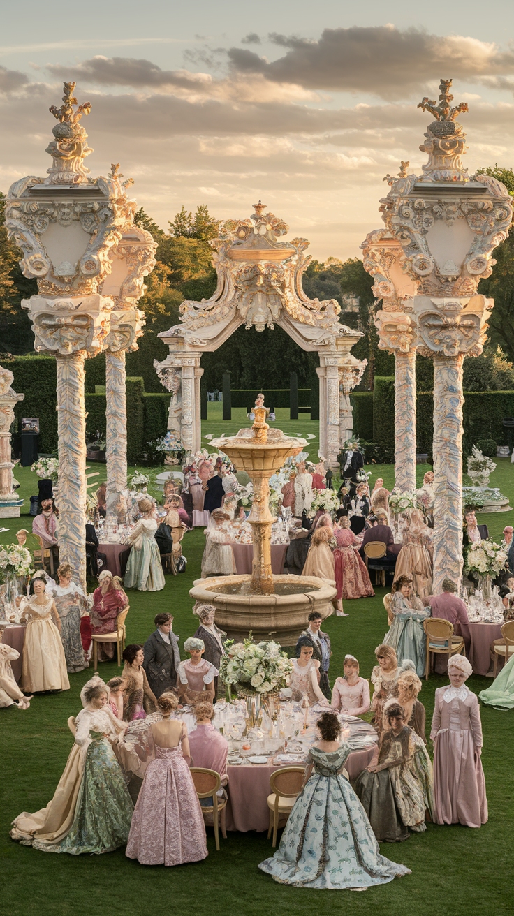 Creating a Stunning Rococo Party Atmosphere outfit idea