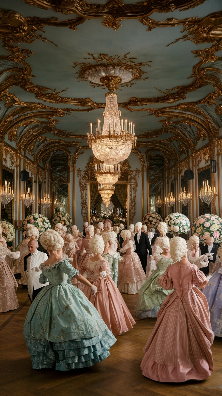 Tips for Organizing a Rococo Themed Party outfit idea