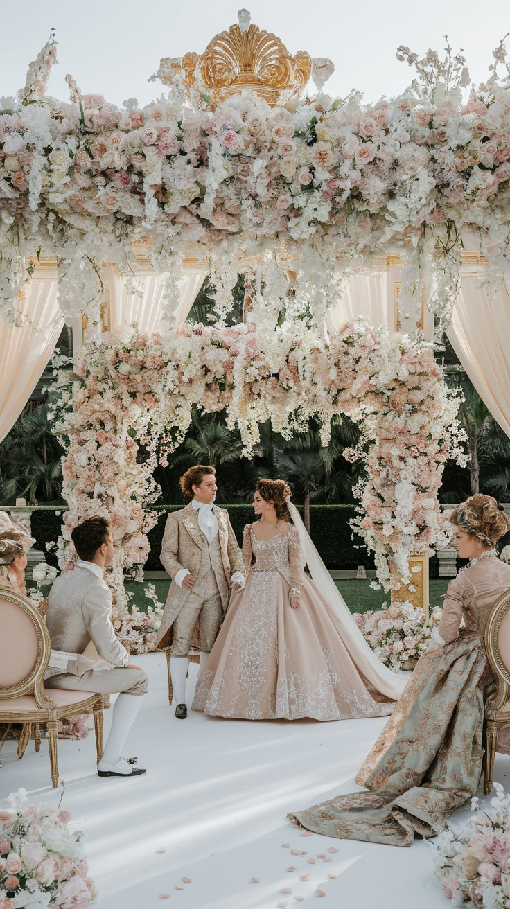 Rococo Wedding Theme: Planning the Perfect Celebration outfit idea