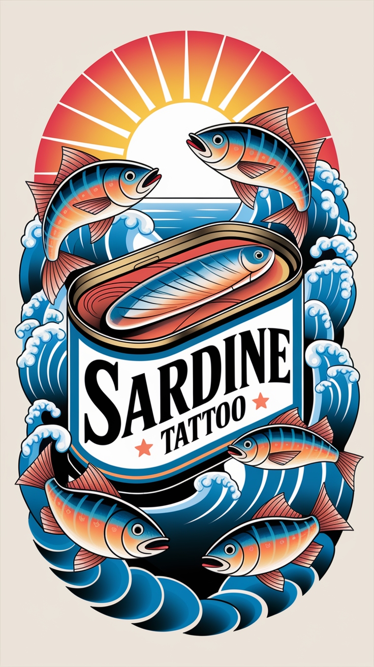 The Meaning Behind the Sardine Can Tattoo Trend outfit idea