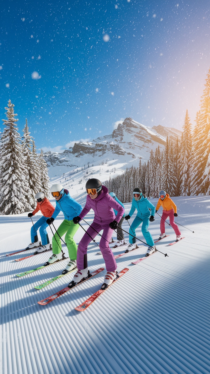 Trendy Skiing Outfits for Ultimate Comfort outfit idea
