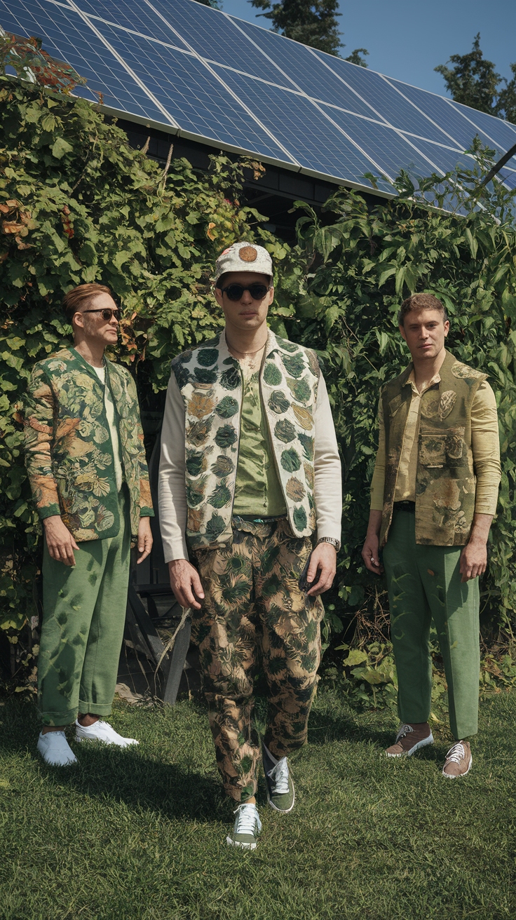 Exploring Solar Punk Fashion Men: A New Trend outfit idea